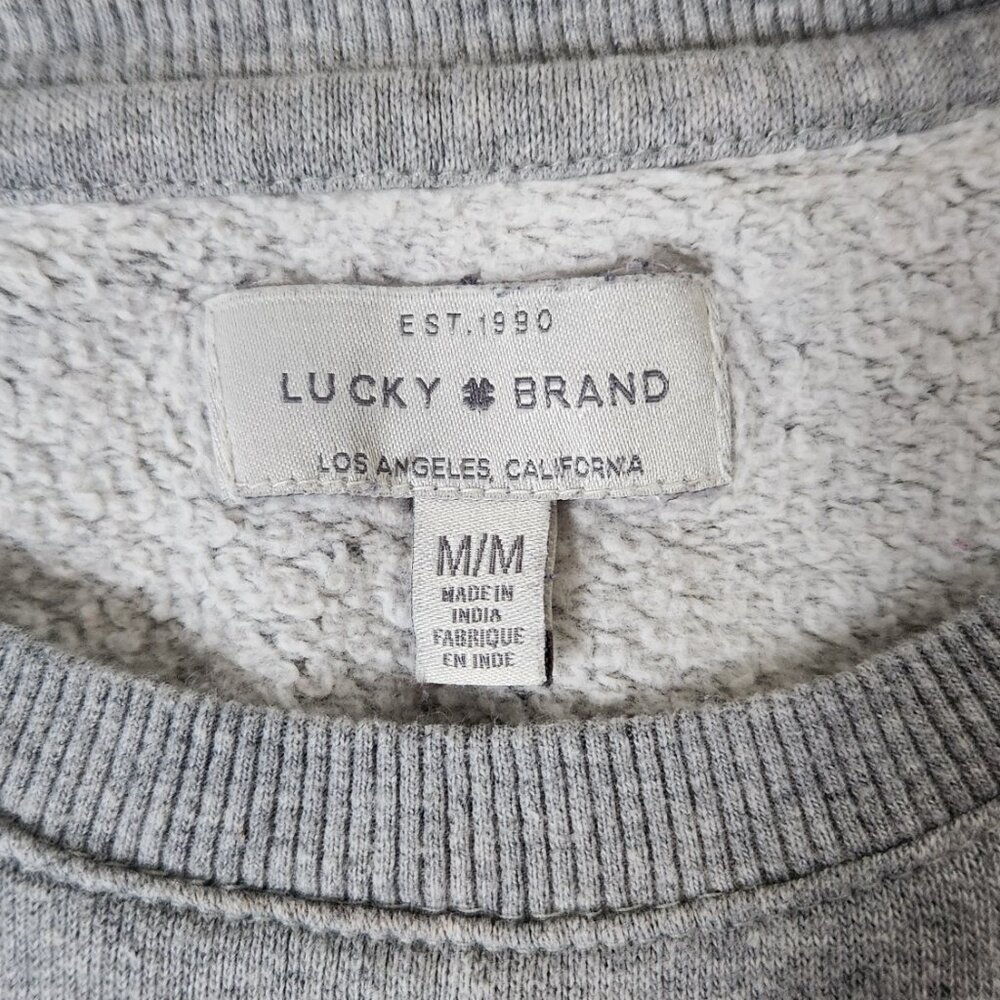 Lucky Brand Embroidered Crane Sweatshirt - Picture 4 of 4